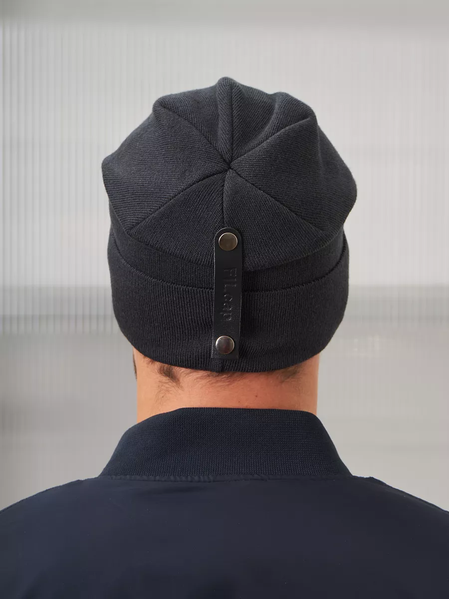 Шапка бини зимняя весенняя с флисом