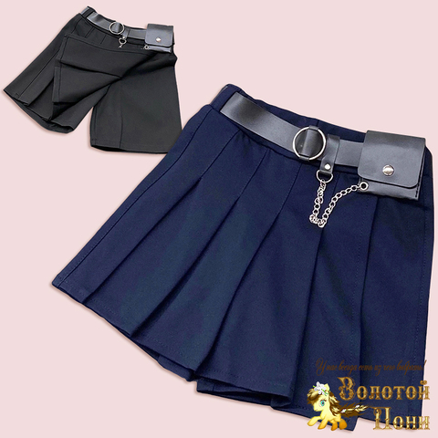 Юбка-шорты школа (7-12) 260410-S2093