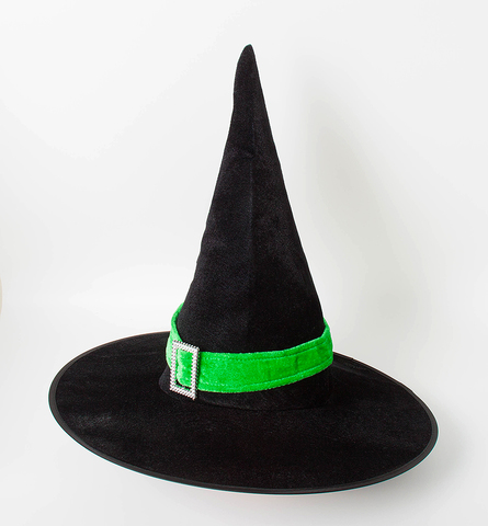 Карнавальная шляпа Конус, Черный