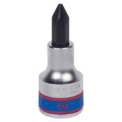 KING TONY (402102) Насадка (бита) торцевая 1/2", L = 60 мм, Phillips, PH2
