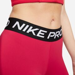 Леггинсы Nike Pro Dri-Fit Tight Hi Rise W - mystic hibiscus/black/white