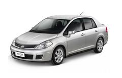 Стекла фар NISSAN Tiida (2010-2013) L