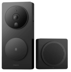 Видеодомофон Aqara Smart Video Doorbell G4, в составе комплекта модели SVD-KIT1 с повторителем Chime