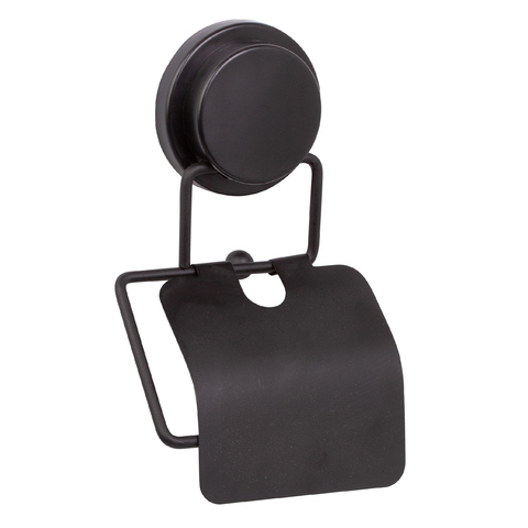 Fixsen FX-45010 "MAGIC BLACK" Бумагодержатель с крышкой FX-45010