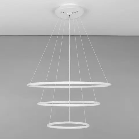 Подвесная светодиодная люстра Citilux Неон Смарт CL731A090E