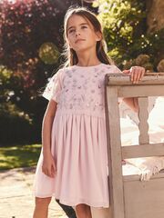 Платье для девочки Next E47-974, Розовый