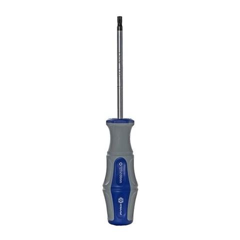 Отвертка Ultra Grip КОБАЛЬТ Torx Tamper-27 х 100 мм CR-V, двухкомпонентная рукоятка (1 шт. (910-072)