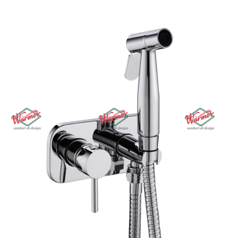 Комплект гигиенического душа Warmer Chrome Line QL