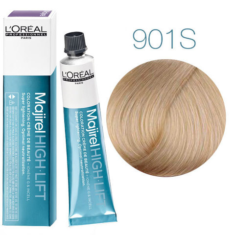 L'Oreal Professionnel Majirel High Lift 901-S (Очень яркий блондин пепельный) - Краска для волос