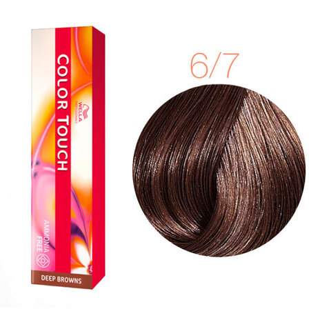 Wella Professional Color Touch Deep Browns 6/7 (Темный блонд коричневый) -Тонирующая краска для волос