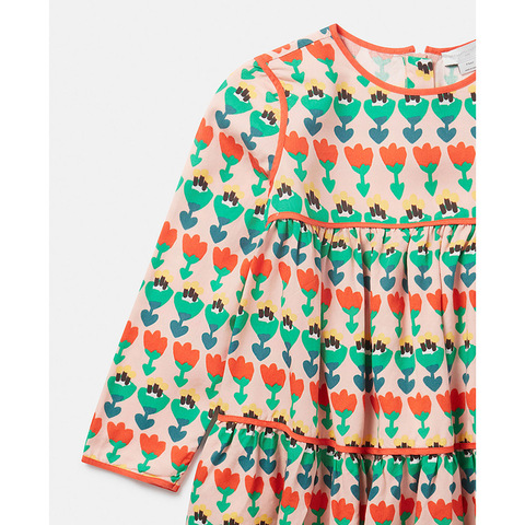 Платье Stella McCartney Kids Flowers Row