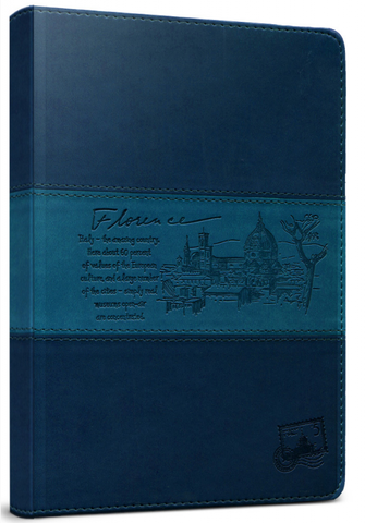 Ежедневник недатированный А5, «Городские виды-6», линия, 160 л., софт обложка