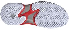 Женские теннисные кроссовки Adidas Barricade W - cloud white/silver metallic/grey two
