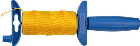 ЗУБР 50 м, желтый, Нейлоновый шнур для строительных работ, ЭКСПЕРТ (06410-50)