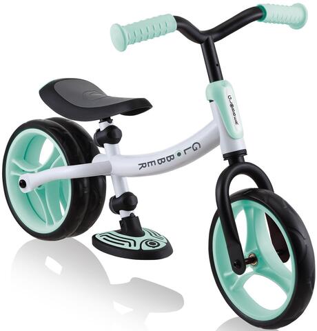 Беговел Globber GO BIKE DUO / Бело-мятный