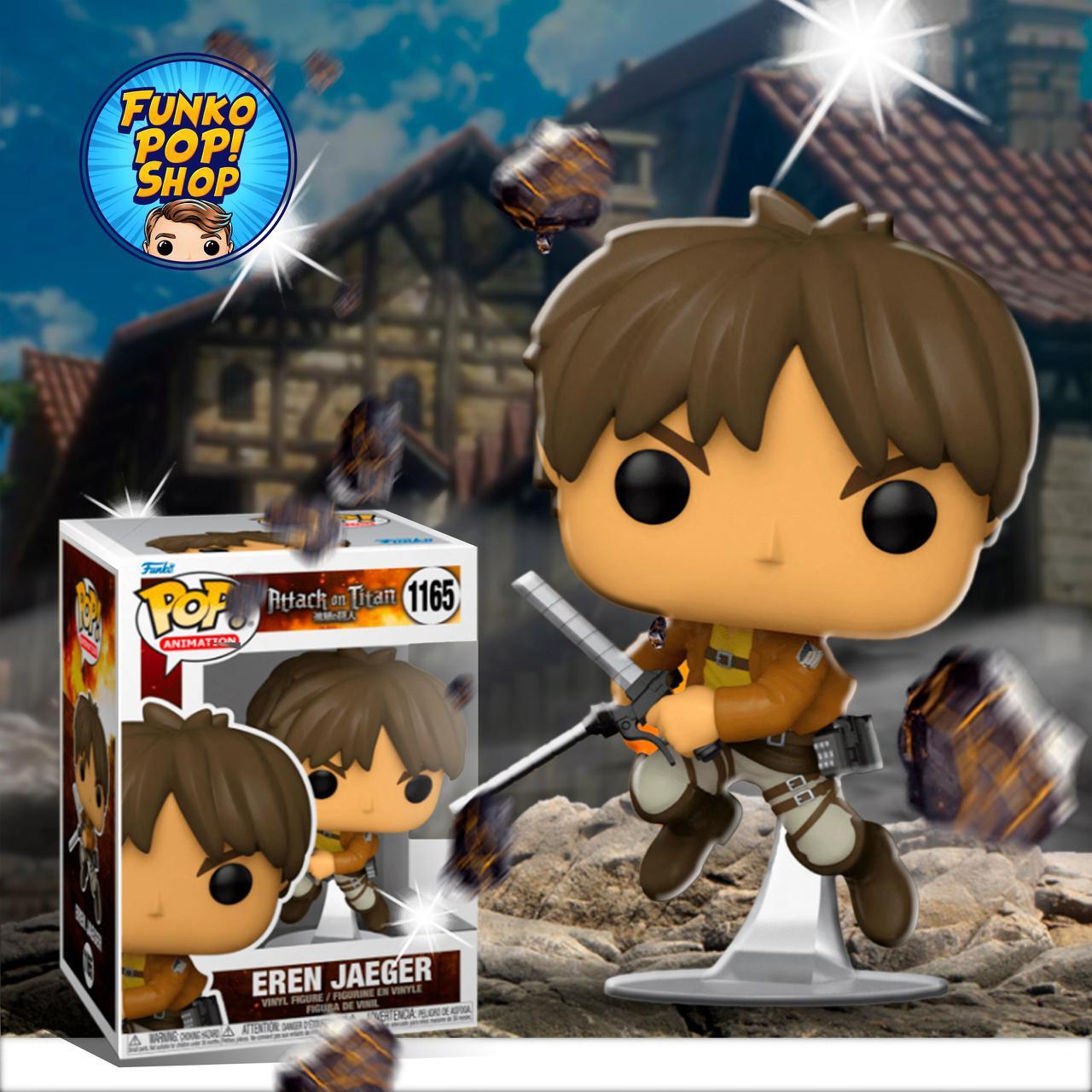 Фигурка Funko POP! Attack on Titan Eren Jaeger / Фанко Поп Атака титанов  Эрен Йегер - купить по выгодной цене | Funko POP Shop