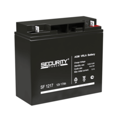 Аккумуляторная батарея Delta SF 1217 напряжение  12/17В, емкость 182х76х167Ач (97х24х58mm)