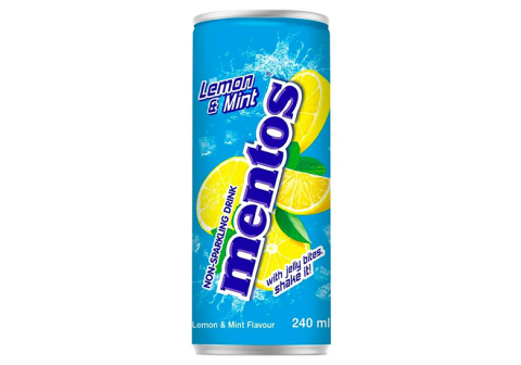 Напиток негазированный Mentos Lemon & Mint, 240мл