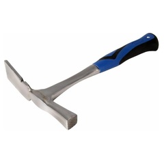 Молоток каменщика КОБАЛЬТ цельнокованый, 600 г, двухкомпонентная рукоятка (240-904)