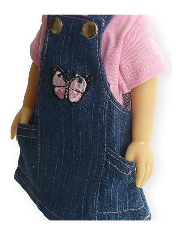 Сарафан - На кукле. Одежда для кукол, пупсов и мягких игрушек.