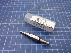 Сверло ступенчатое 4-12мм HSS 9ступ. L65мм хв.6мм Bucovice(CzTool) 641009