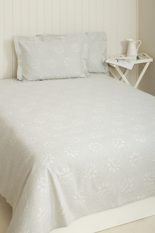 Покрывало 150x220 Luxberry Flowers мятное