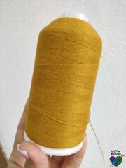 Горчица, арт. 10, Кашемир 100% в бобинах