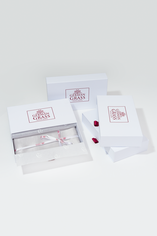 Наволочка 50х70 German Grass Silk Bliss Silvery Grey