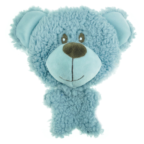 AROMADOG BIG HEAD игрушка для собак Мишка голубой 12 см
