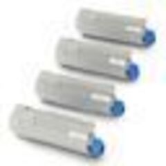 OKI C5850/C5950 тонер картридж cyan (голубой) (на 6000 стр.)(43865743, 43865723)