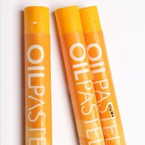 Пастель художественная масляная MUNGYO Oil Pastels Желтый темный №551 (3шт)
