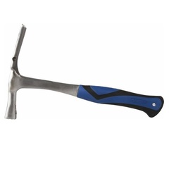 Молоток каменщика КОБАЛЬТ цельнокованый, 600 гр, двухкомпонентная рукоятка (240-904)