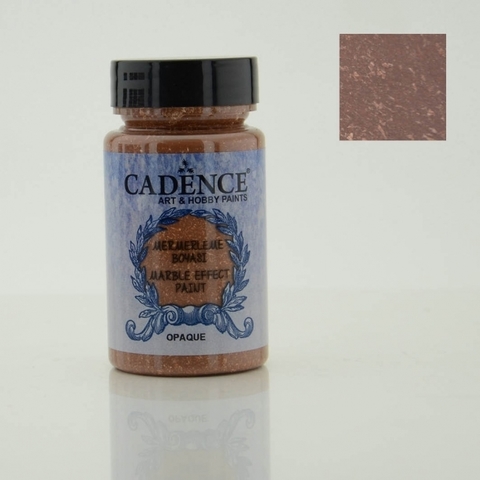 краска с эффектом мрамора 90 мл , цвет 015 коричневый, cadence