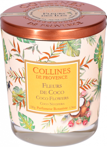 Свеча Collines 180гр Coco Flower Летняя Коллекция