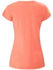 Женская теннисная футболка Babolat Exercise Big Flag Tee Women - living coral heather