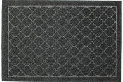 Коврик влаговпитывающий Орнамент серый