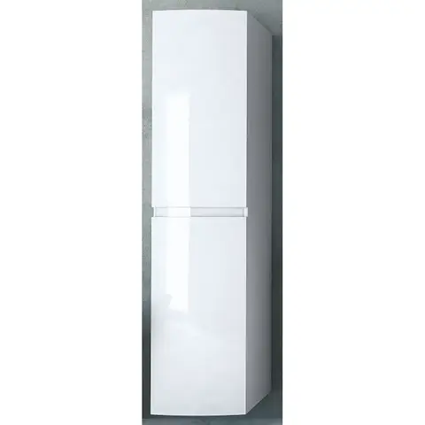 Cezares 44324 Колонна подвесная с двумя распашными дверцами, реверсивная Bianco lucido, 40x38x170
