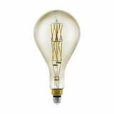 Лампа LED филаментная диммир. дымчатого цвета Eglo BIG SIZE LM-LED-E27 8W 600Lm 3000K PS160 11844 1