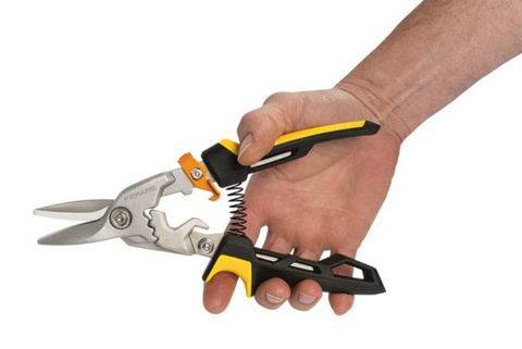 Ножницы по металлу Fiskars PowerGear (1027207)