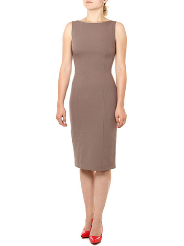 P157-67 платье женское, коричневое