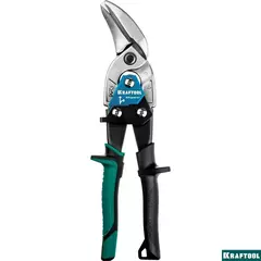 KRAFTOOL Alligator, 250 мм, правые усиленные ножницы по металлу с выносом (2328-OR)