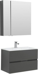 Aquanet 241387 Набор мебели Алвита 80 цв.серый антрацит (241387) фото