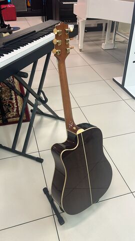 TAKAMINE G70 SERIES GD71CE-NAT электроакустическая гитара типа DREADNOUGHT CUTAWAY, цвет натуральный, верхняя дека массив ели