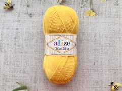Пряжа ALIZE "Baby Best" 216 темно-желтый