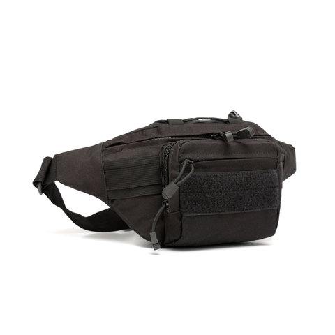 Cумка тактическая на пояс MOLLE (черная)