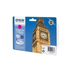 Картридж Epson T7033 пурпурный для принтеров WorkForce Pro WP-4015DN/4025DW/4095DN/4515DN/4525DNF/4535DWF/4595DNF (0,8K) C13T70334010