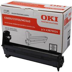 OKI C5850/C5950 Drum-unit black (черный) (43870024)