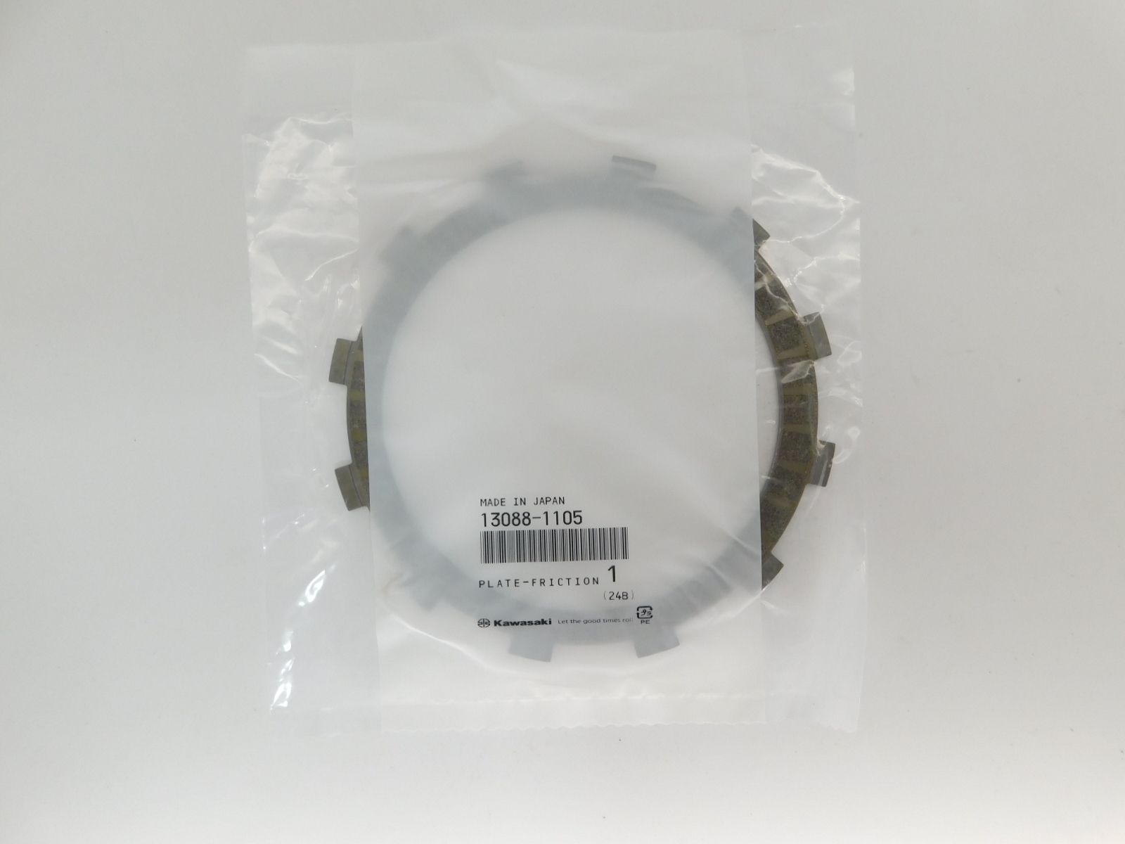 диск сцепления фрикционный Kawasaki ER-6F EX650 Ninja 650 EX400