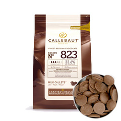 Шоколад молочный Barry Callebaut в галетах 100 гр
