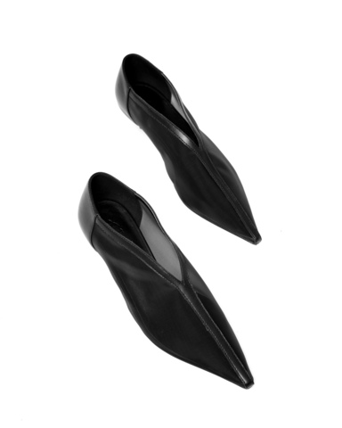 Туфли сеточка черный